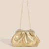 Rhinestone Embellished Metallic Gold Finish Evening Bag - Purpose + Passion Boutique