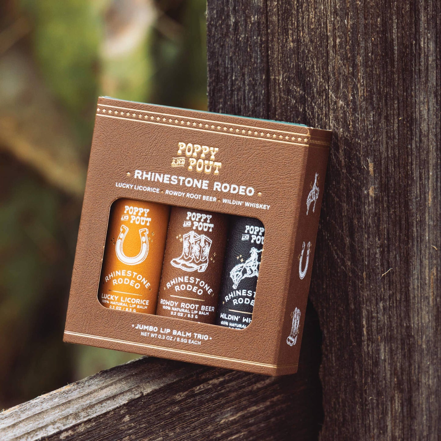 Rhinestone Rodeo Trio Lip Balm Gift Set - Purpose + Passion Boutique