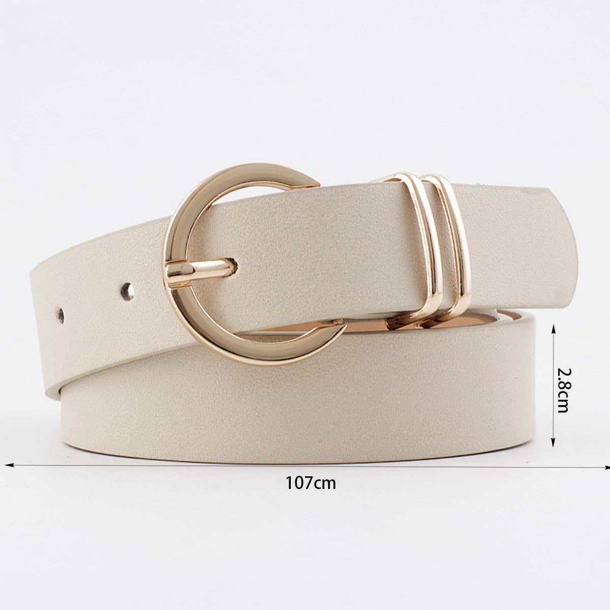 Ring Hole Pin Buckle Belt - Purpose + Passion Boutique