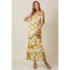 Romantic Vintage Floral Summer Midi Dress - Purpose + Passion Boutique