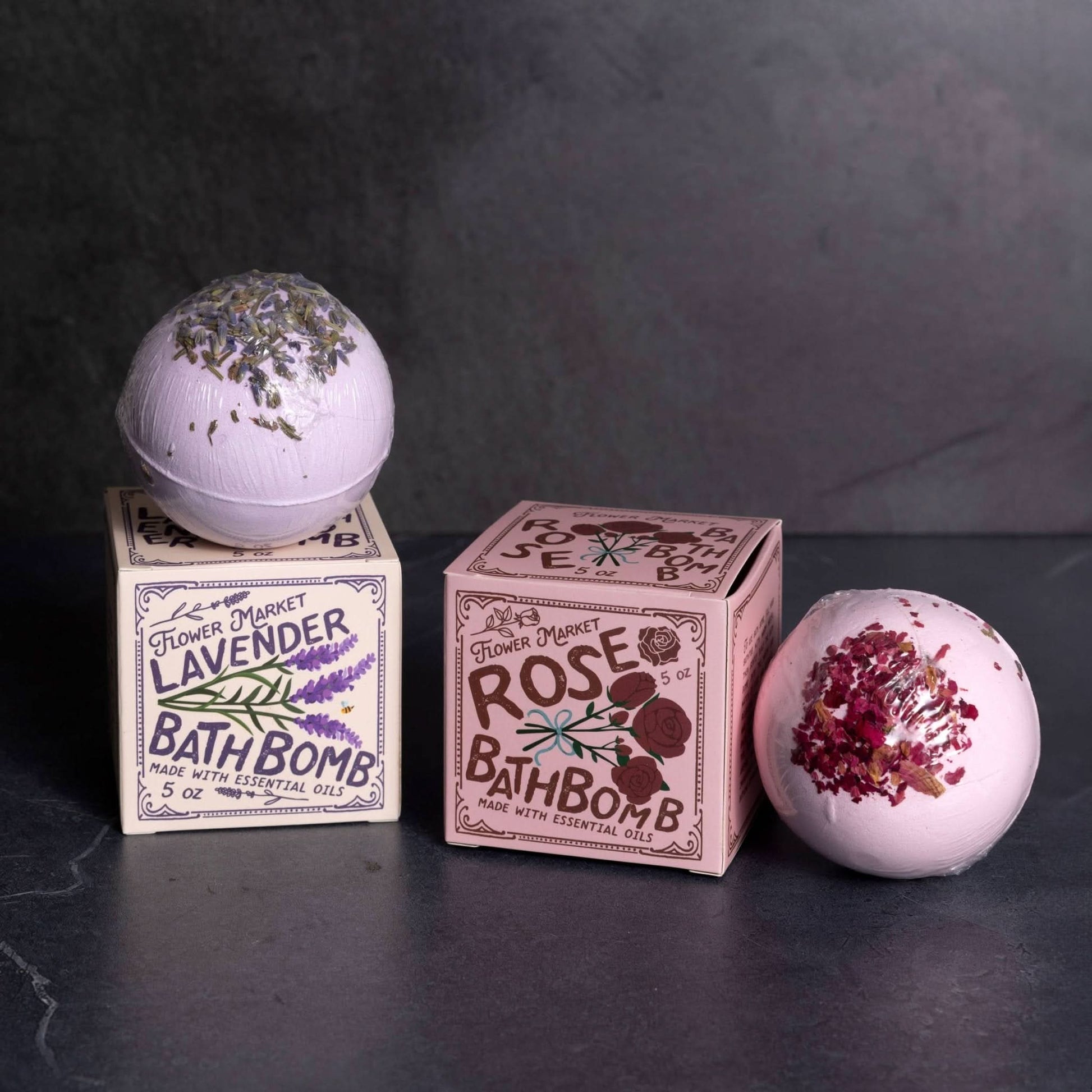 Rose Bath Bomb - Purpose + Passion Boutique