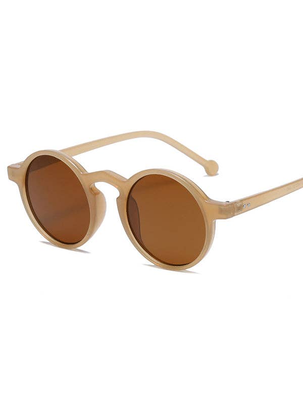 Round Cut Sunglasses - Purpose + Passion Boutique
