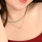 Rowen Leaf Necklace in Mint - Purpose + Passion Boutique