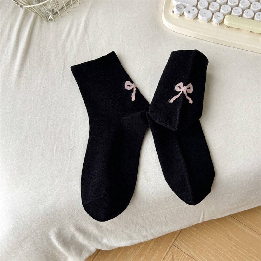 Rufia Bow Pattern Socks - Purpose + Passion Boutique