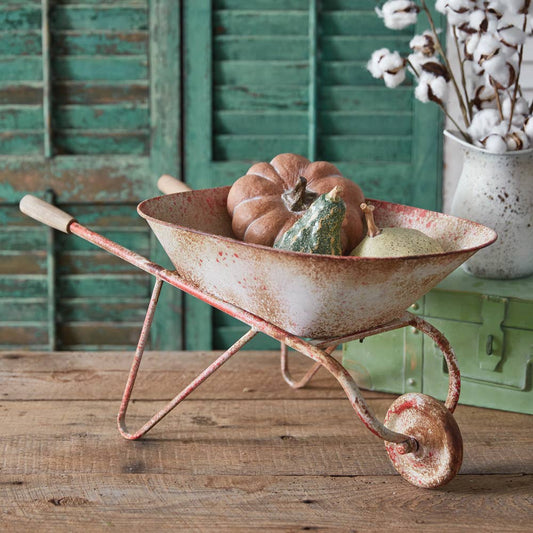 Rusty Harvest Wheelbarrow - Purpose + Passion Boutique