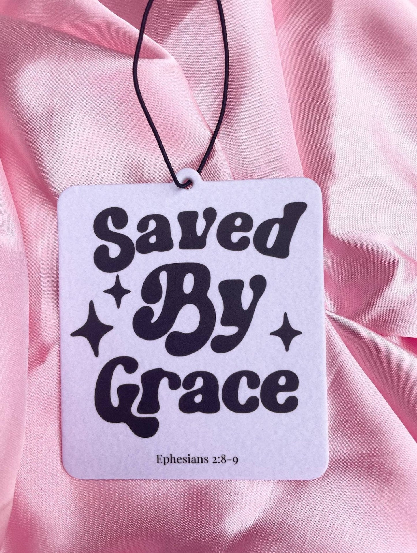 Saved by Grace Air Freshener (Ephesians 2:8 - 9) - Purpose + Passion Boutique
