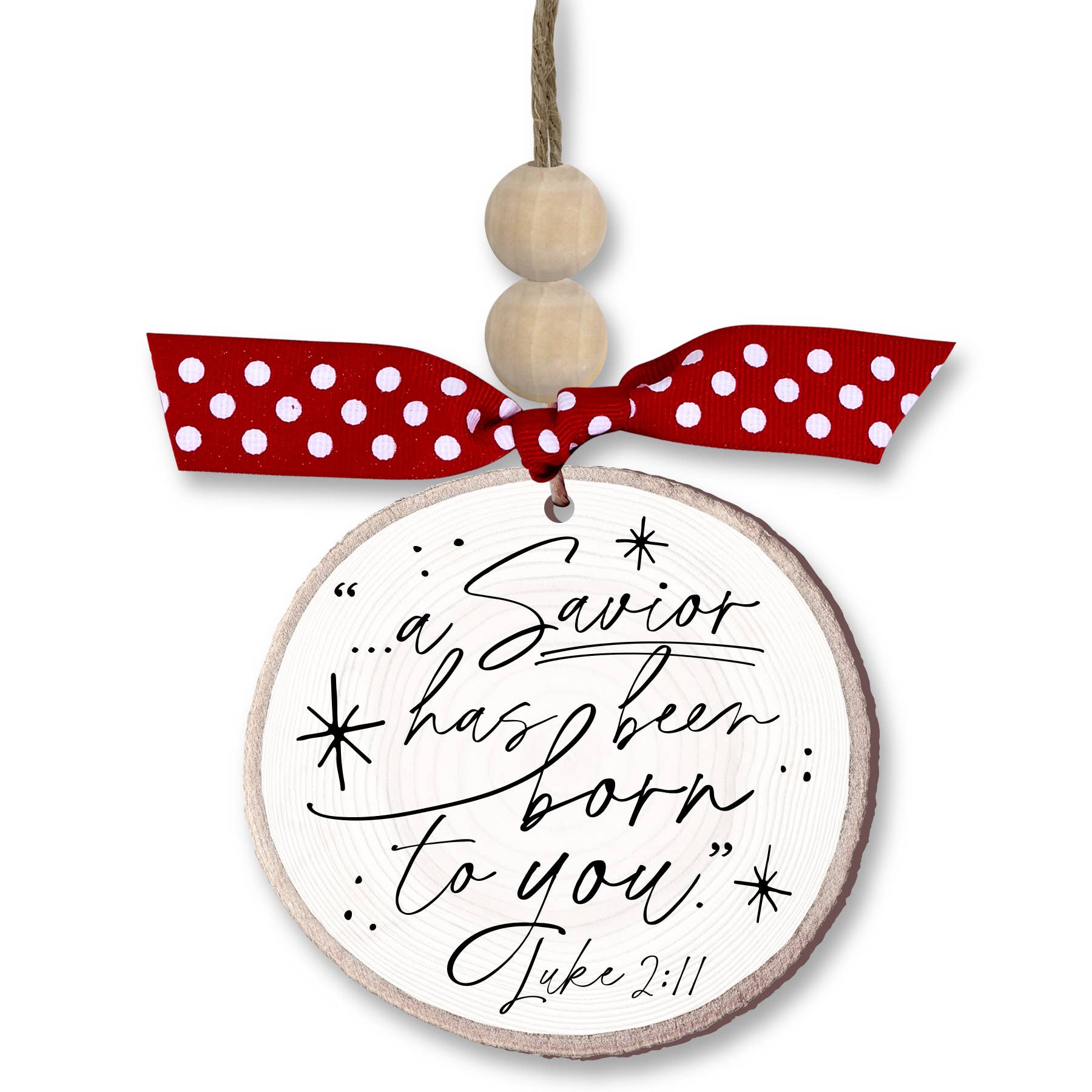 Savior Christmas Ornament - Purpose + Passion Boutique