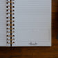 Sermon Notes Journal Pale Stripes - Purpose + Passion Boutique