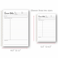 Sermon Notes Spiral - bound Journal - Purpose + Passion Boutique