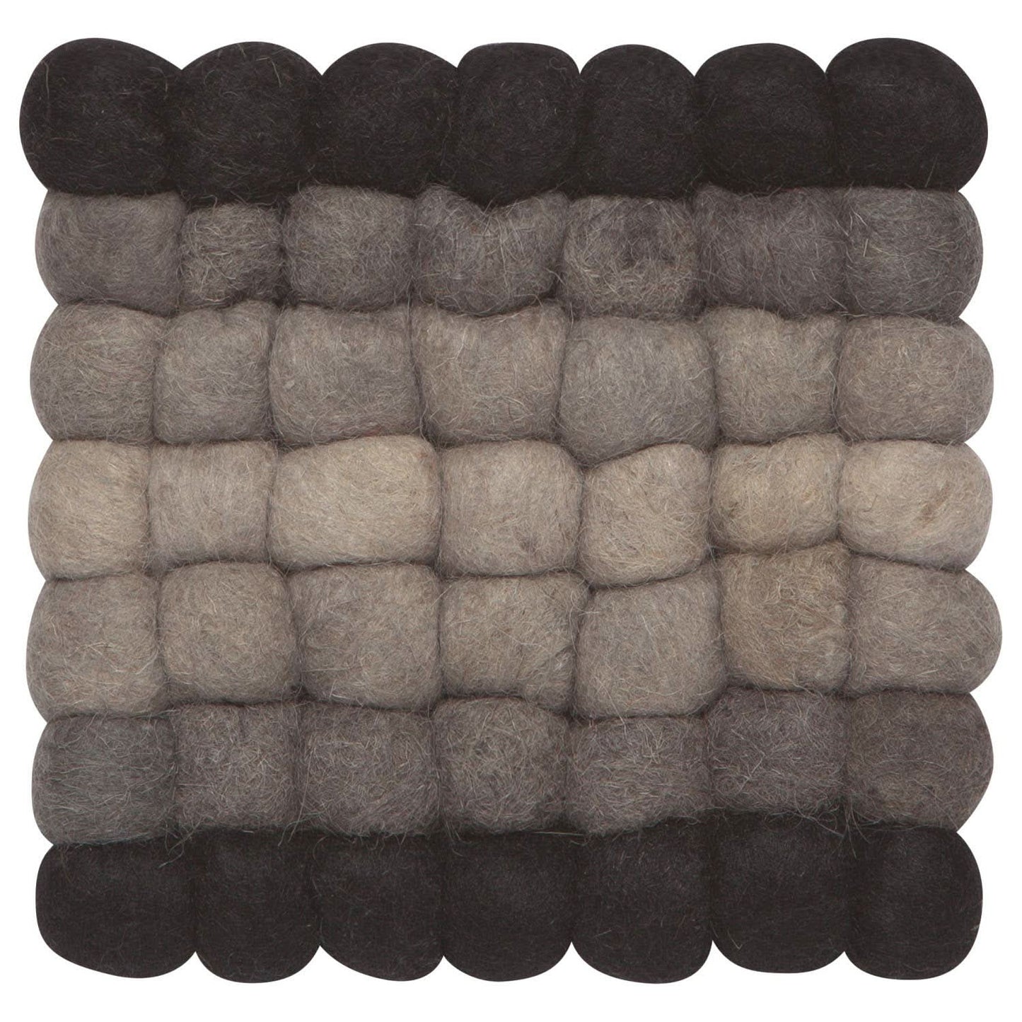 Shadow Recycled Wool Felt Dot Trivet - Purpose + Passion Boutique