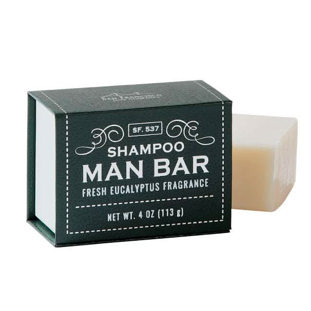 Shampoo Man Bar Fresh Eucalyptus - Purpose + Passion Boutique