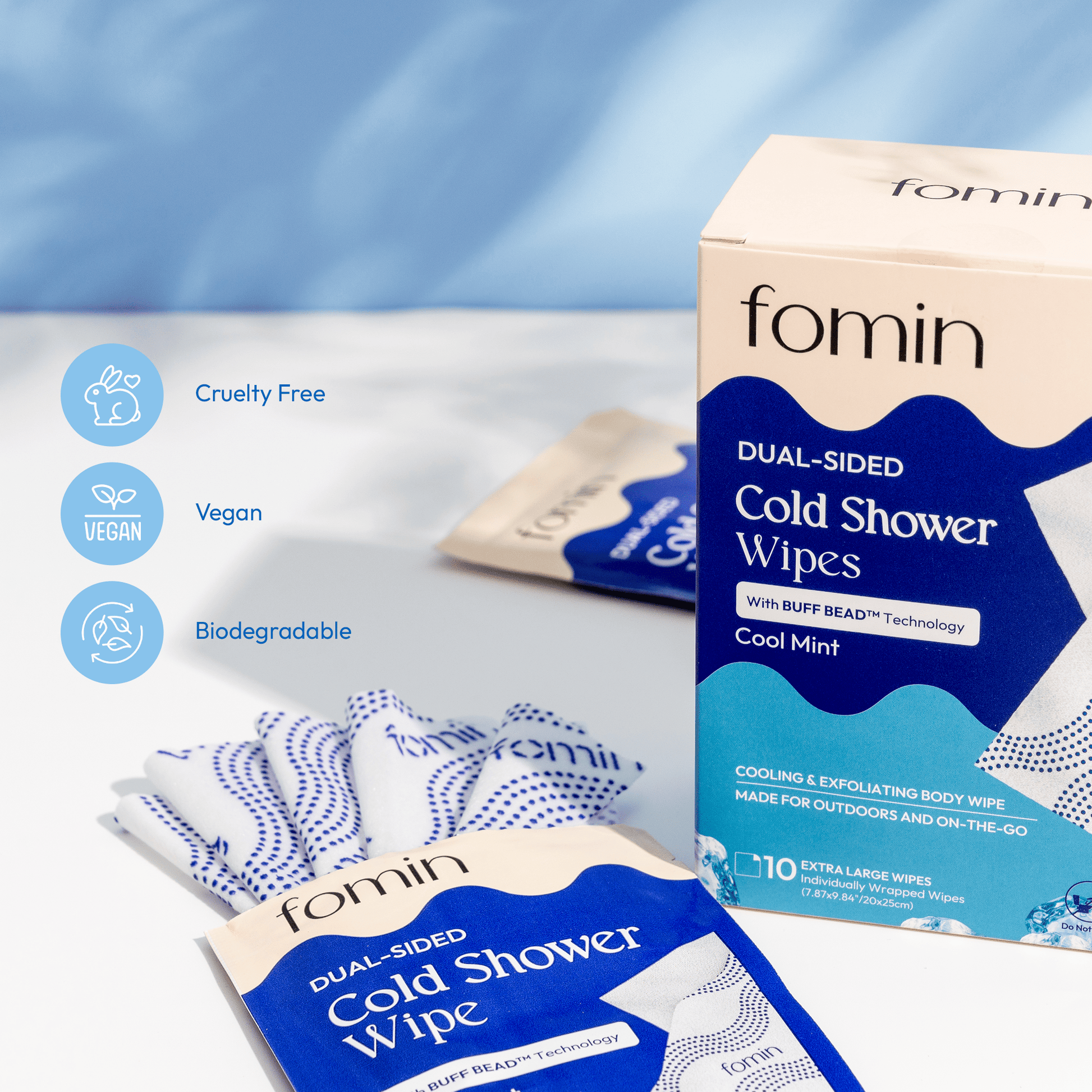 Shower Wipes - Fragrance Free - Purpose + Passion Boutique