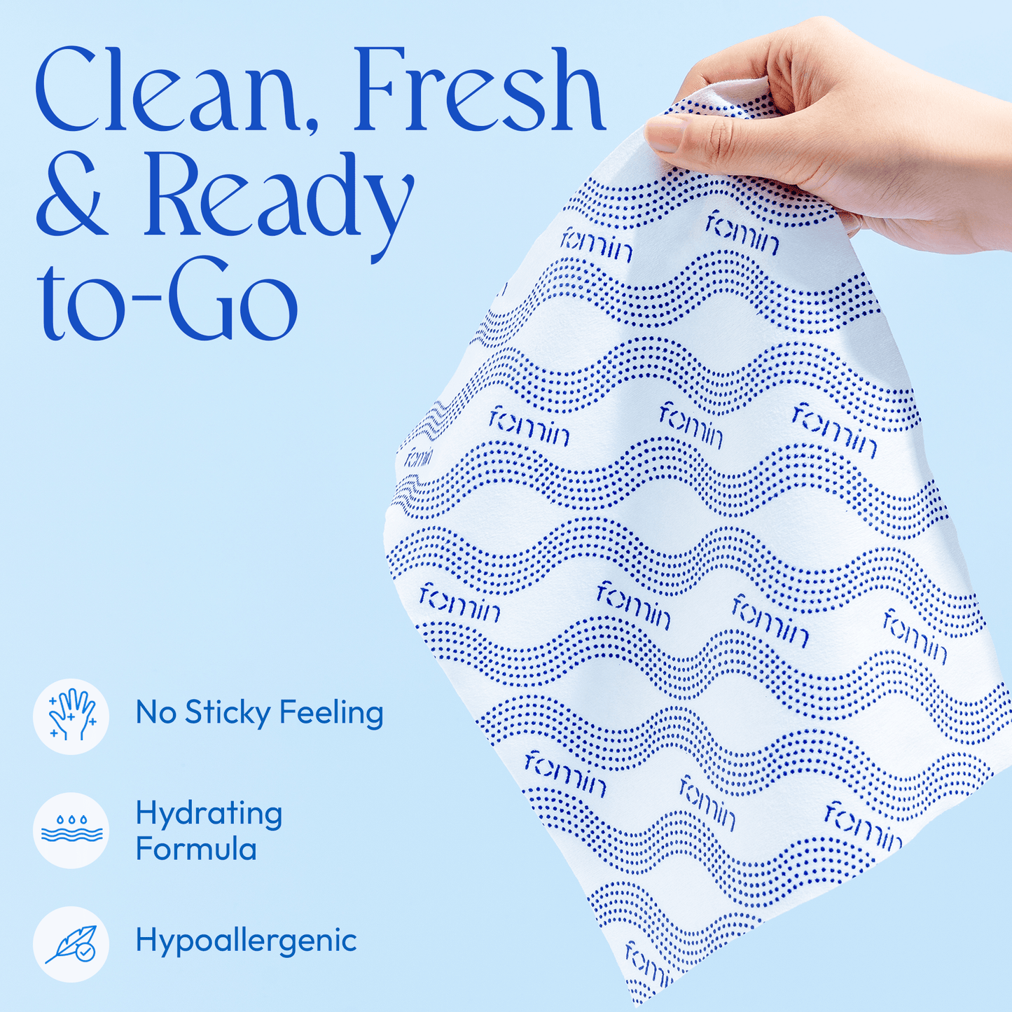 Shower Wipes - Fragrance Free - Purpose + Passion Boutique