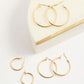 Signature Gold Hoop - Purpose + Passion Boutique