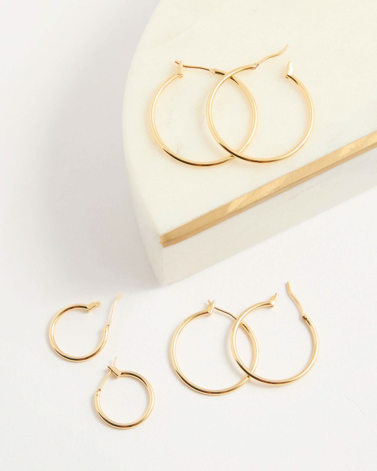 Signature Gold Hoop - Purpose + Passion Boutique