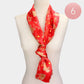 Silk Feel Holiday Scarf - Purpose + Passion Boutique