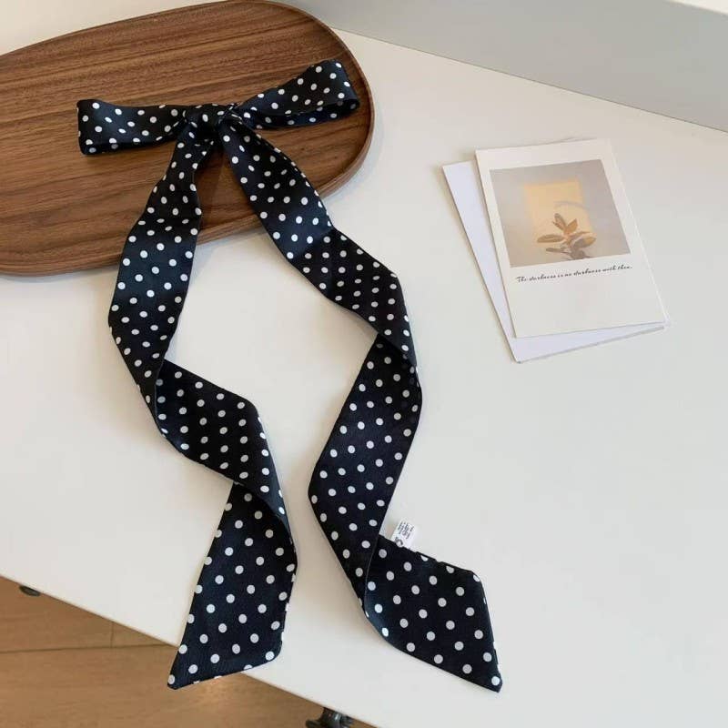 Silky Polka Dot Scarf - Purpose + Passion Boutique