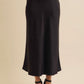 Silky Satain Bias Cut Maxi Skirt - Purpose + Passion Boutique