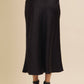 Silky Satain Bias Cut Maxi Skirt - Purpose + Passion Boutique