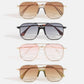 Simple Square Aviator Sunglasses - Purpose + Passion Boutique