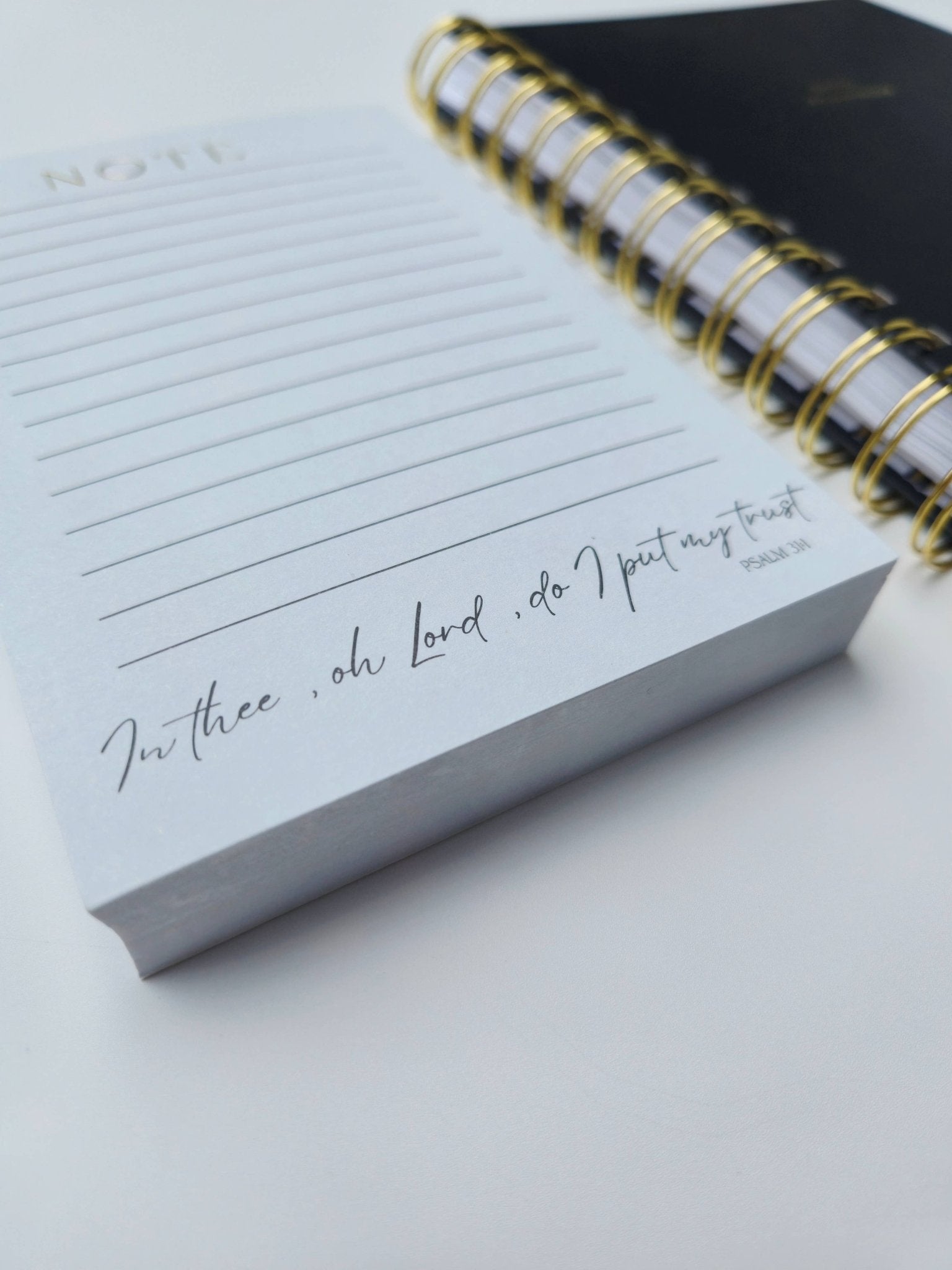 Simple "Trust" Notepad - Chunky Notepad - Purpose + Passion Boutique