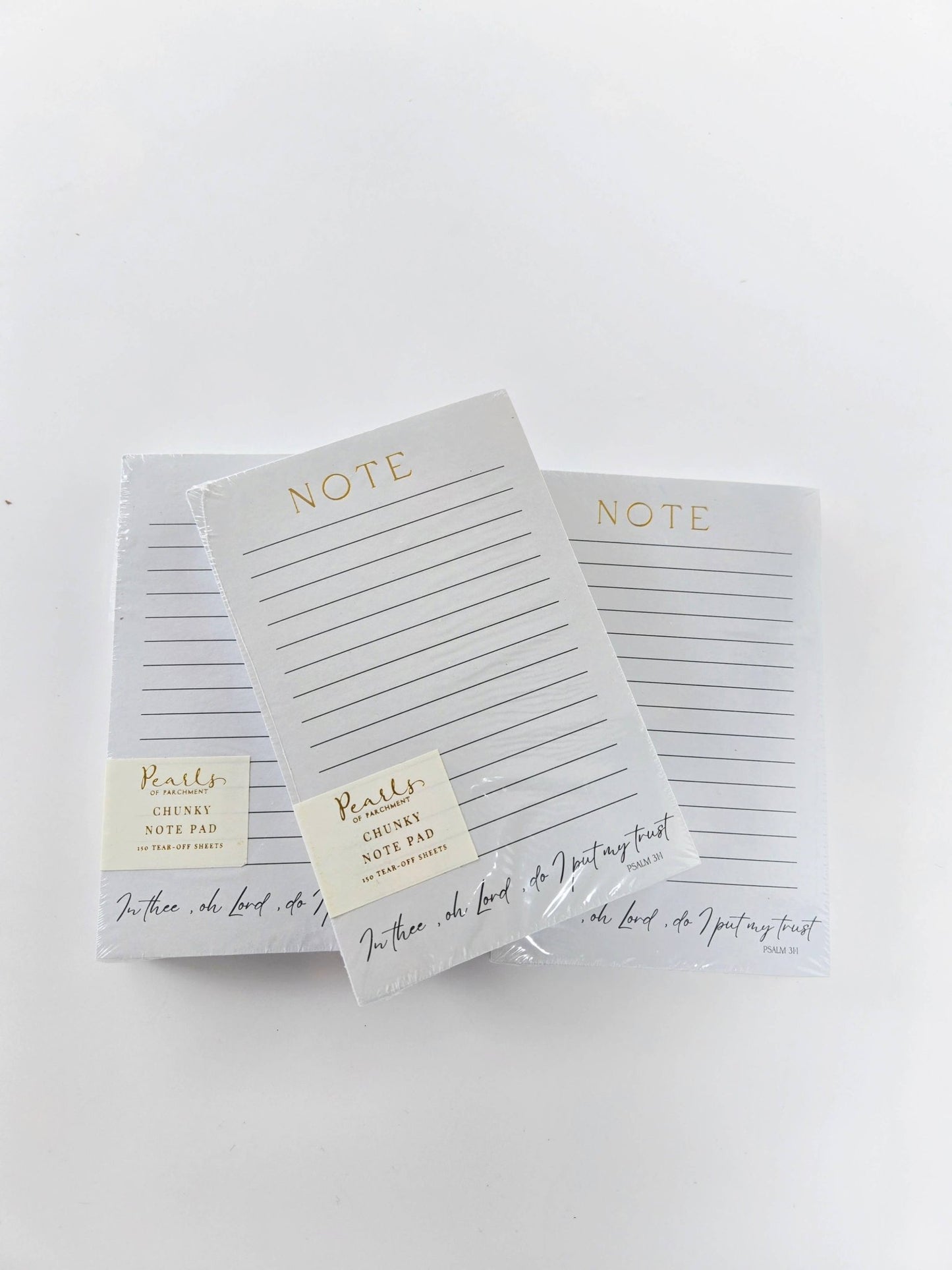 Simple "Trust" Notepad - Chunky Notepad - Purpose + Passion Boutique