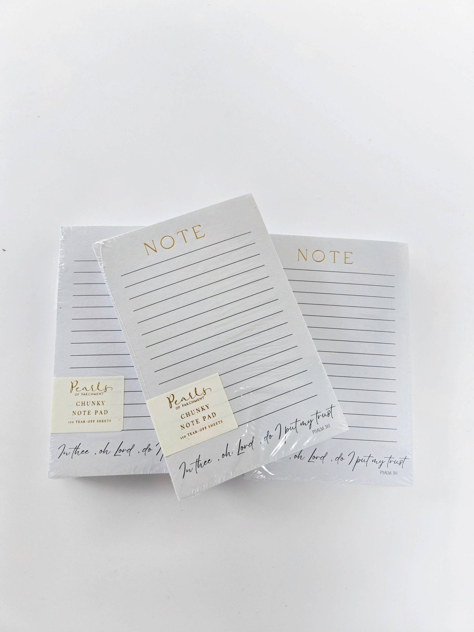 Simple "Trust" Notepad - Chunky Notepad - Purpose + Passion Boutique