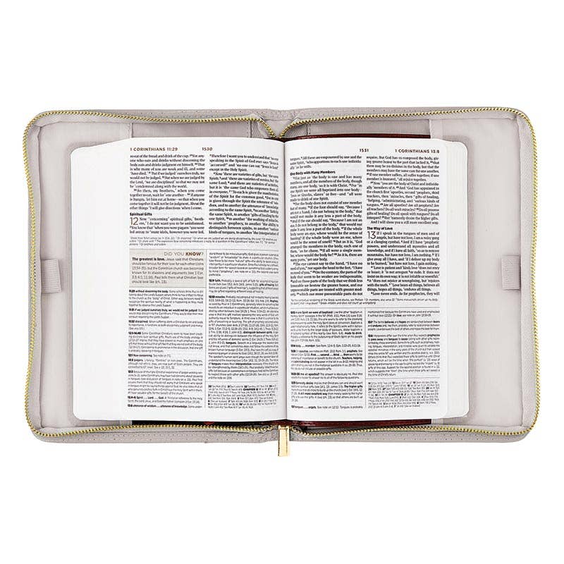Simply Faith Bible Cover - Psalm 119:105 - Purpose + Passion Boutique