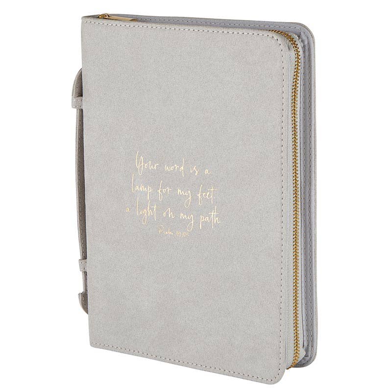 Simply Faith Bible Cover - Psalm 119:105 - Purpose + Passion Boutique