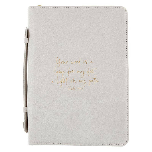Simply Faith Bible Cover - Psalm 119:105 - Purpose + Passion Boutique
