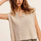 Slouchy Cropped Sweater Top - Purpose + Passion Boutique