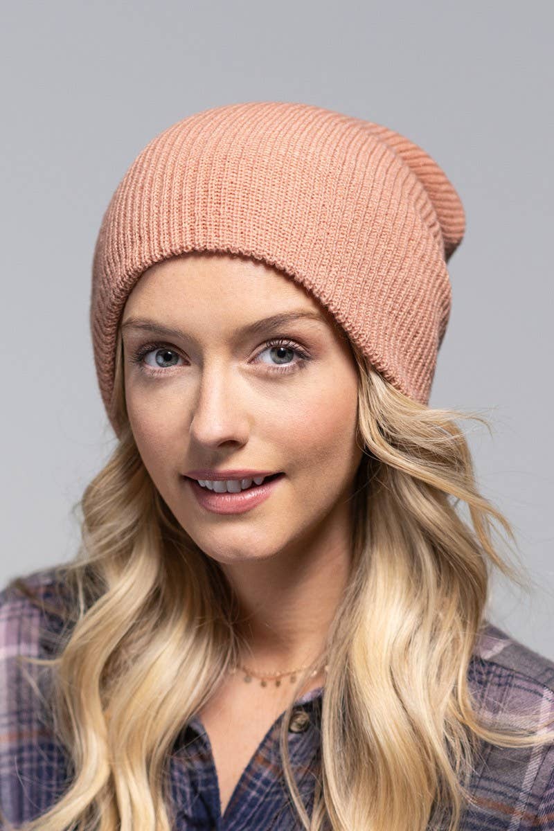 Slouchy Knit Beanie - Purpose + Passion Boutique