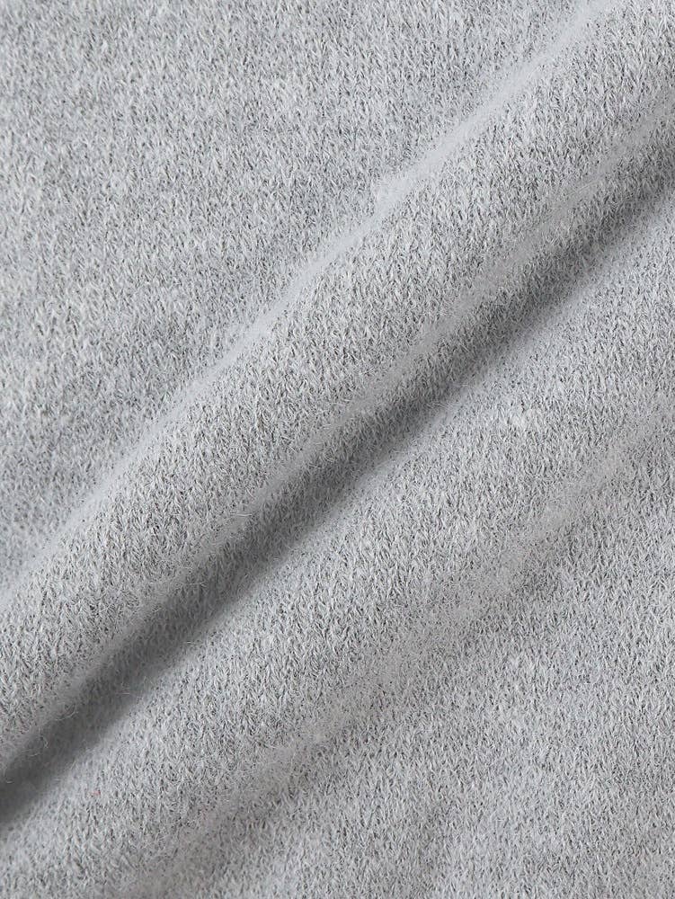 Slouchy Teddy Bear Grey Cozy Sweater - Purpose + Passion Boutique