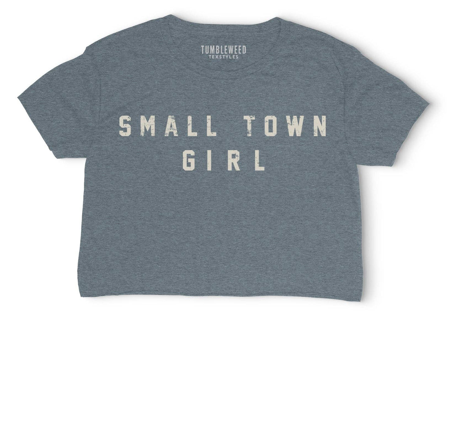 Small Town Girl Crop Tee - Purpose + Passion Boutique