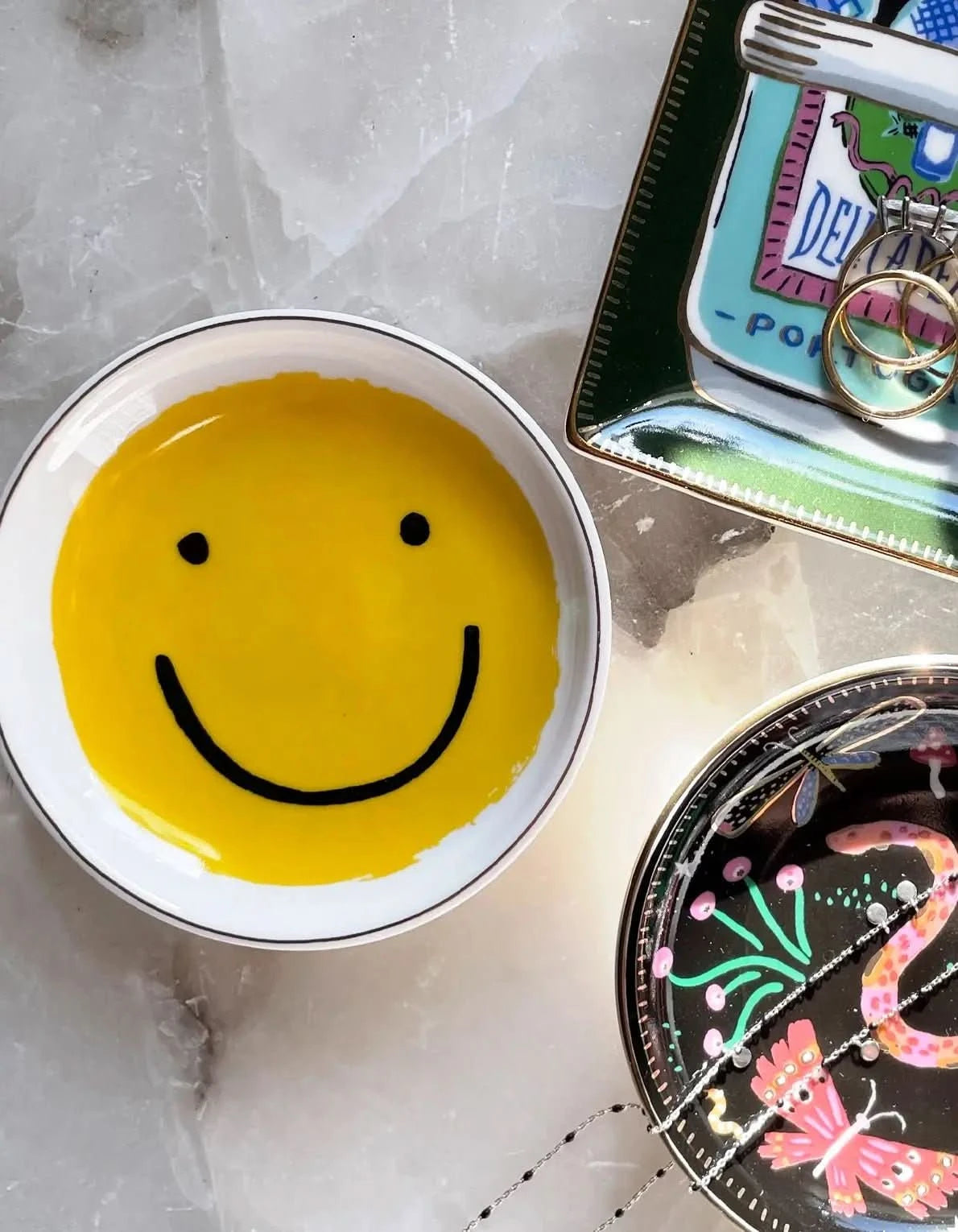 Smiley Trinket Dish - Purpose + Passion Boutique