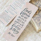 SOAP Bible Study Bookmark - Purpose + Passion Boutique