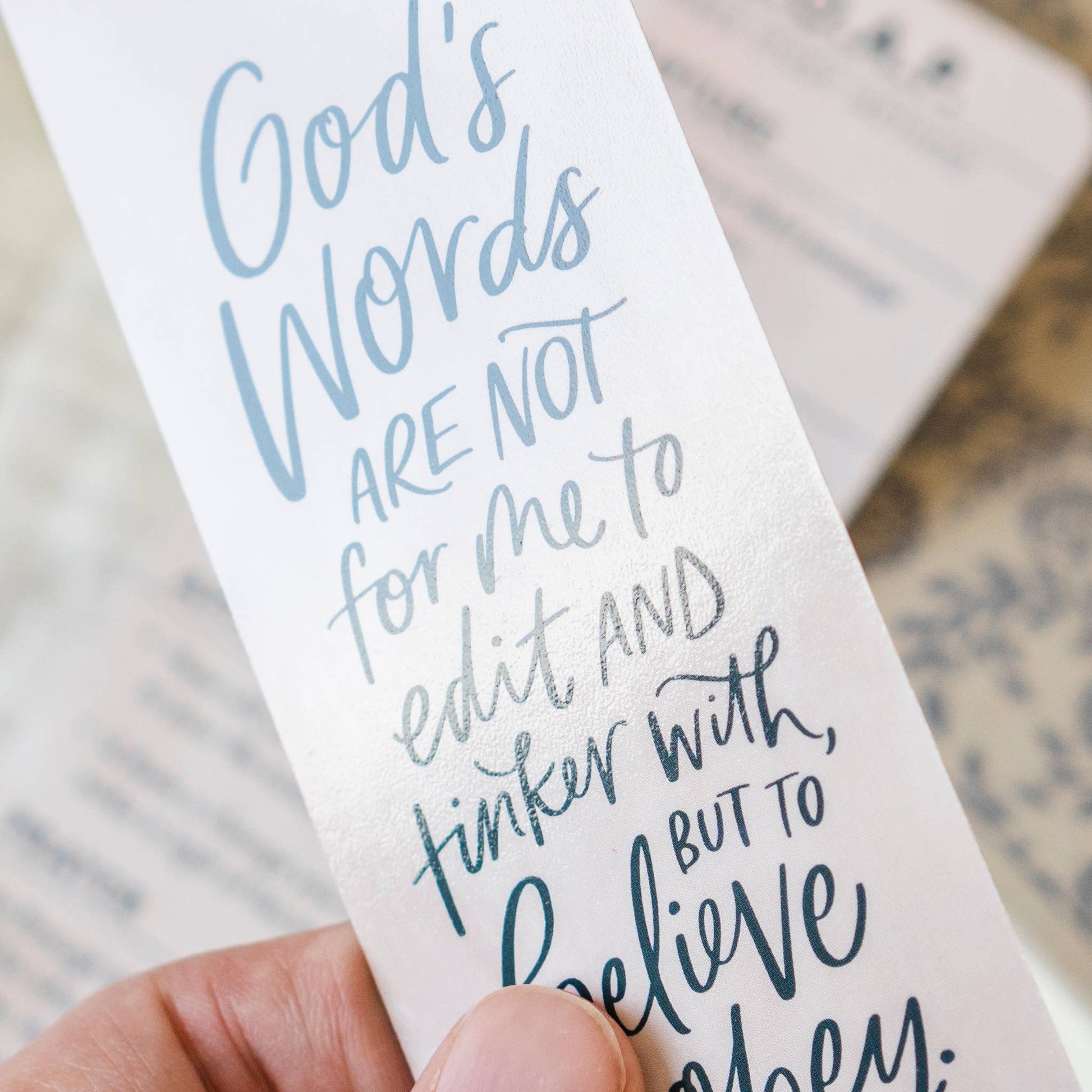 SOAP Bible Study Bookmark - Purpose + Passion Boutique