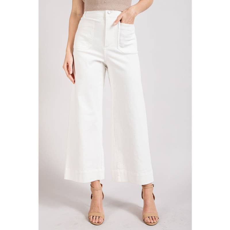 Soft Washed Wide Leg Jeans - Purpose + Passion Boutique