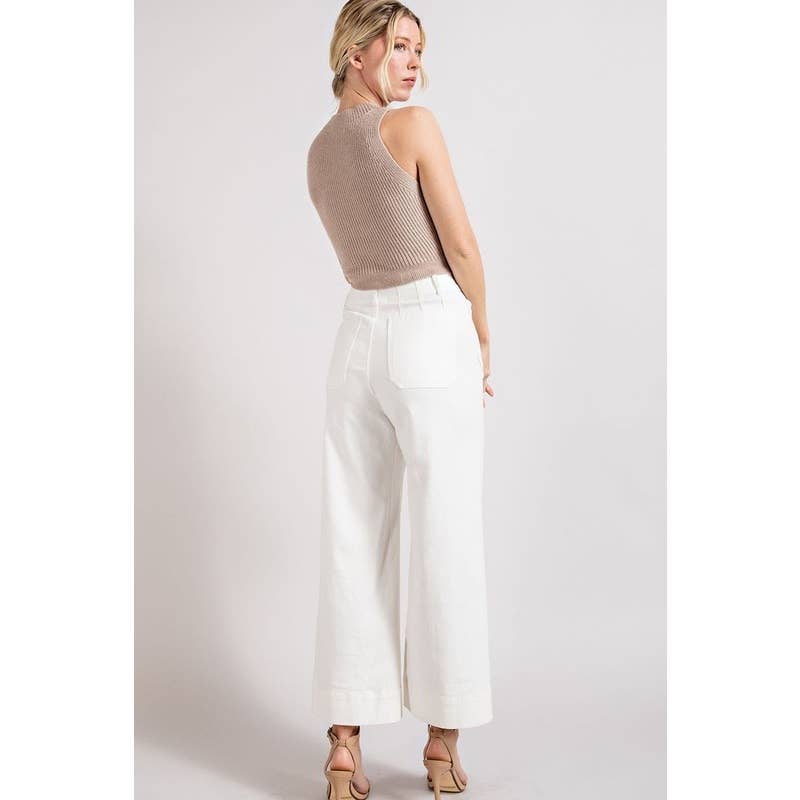 Soft Washed Wide Leg Jeans - Purpose + Passion Boutique