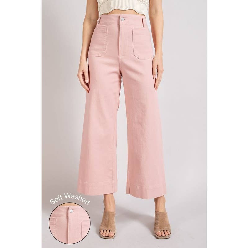 Soft Washed Wide Leg Jeans - Purpose + Passion Boutique