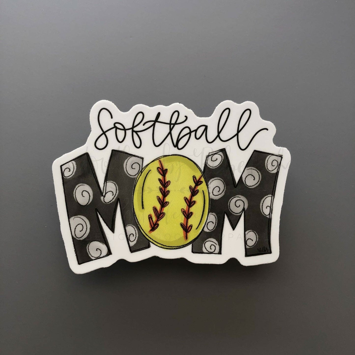 Softball Mom Sticker - Purpose + Passion Boutique