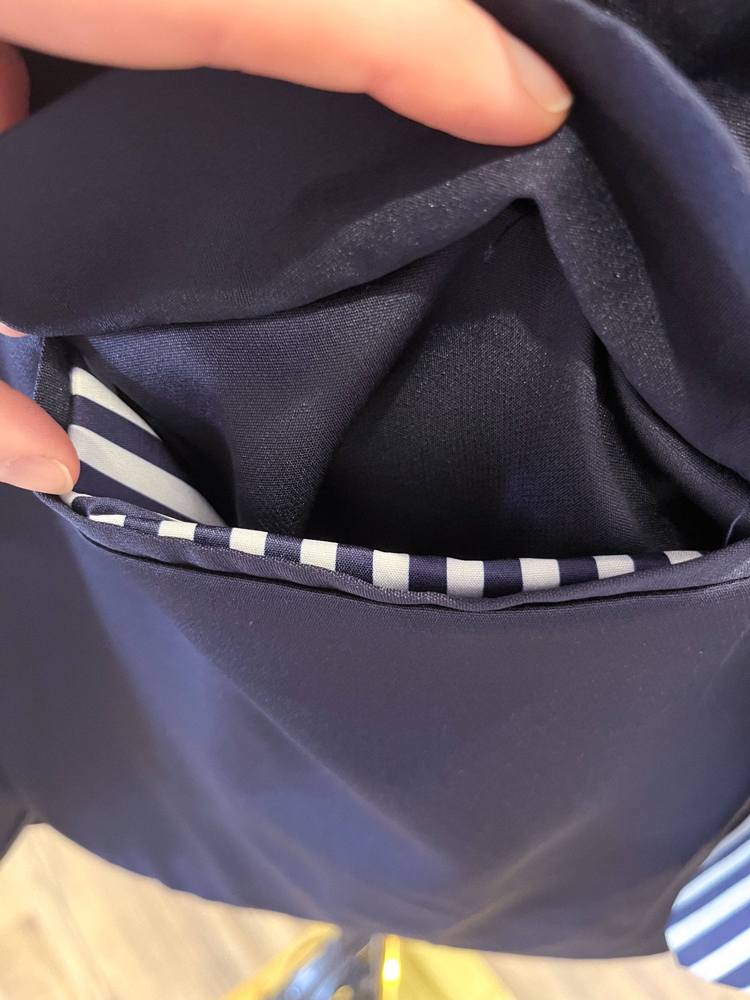 Solid Navy Single Button Blazer - Purpose + Passion Boutique