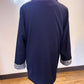 Solid Navy Single Button Blazer - Purpose + Passion Boutique