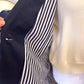 Solid Navy Single Button Blazer - Purpose + Passion Boutique