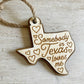 Somebody in Texas Loves Me Christmas Tree Ornament - Purpose + Passion Boutique