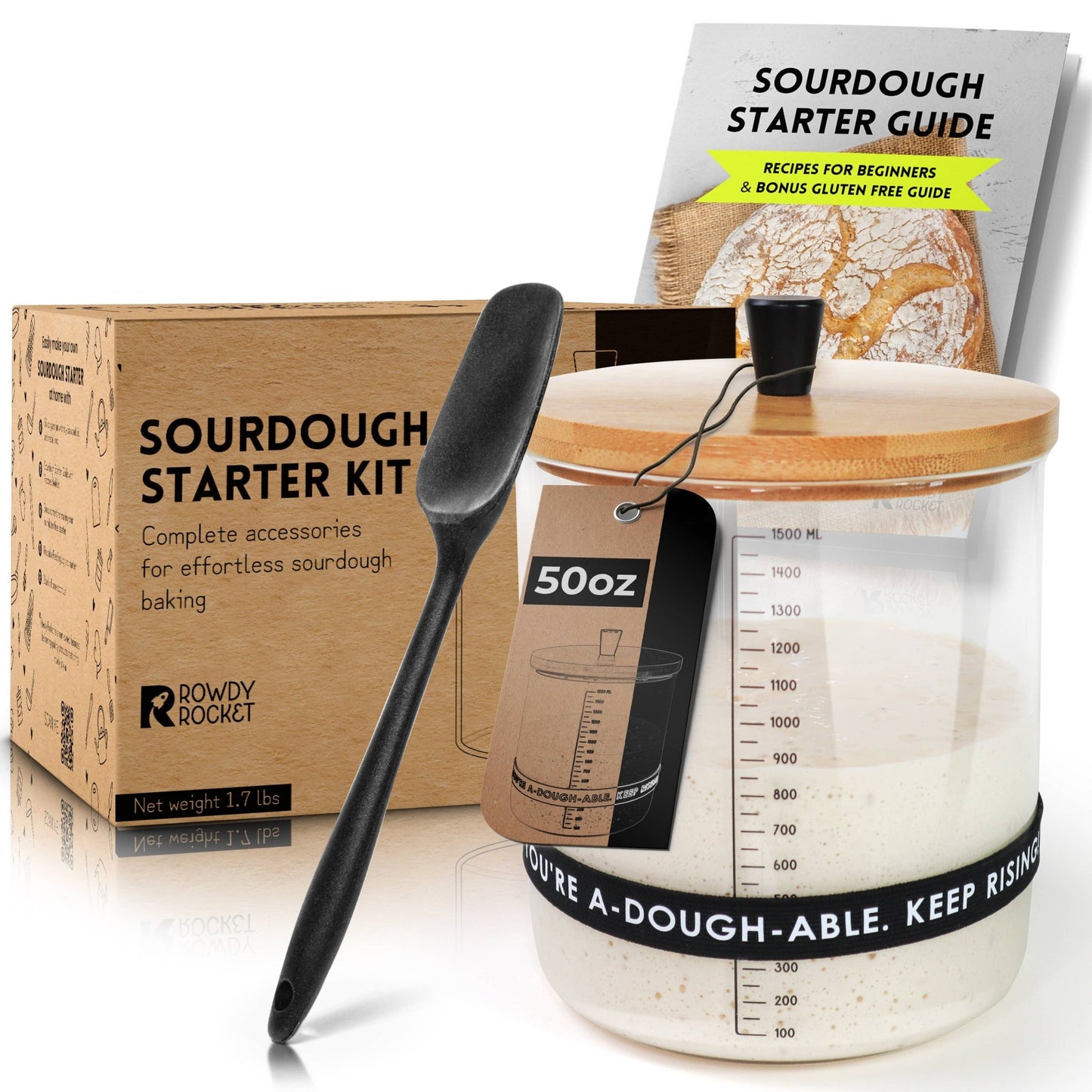 Sourdough Starter Jar Kit - Purpose + Passion Boutique