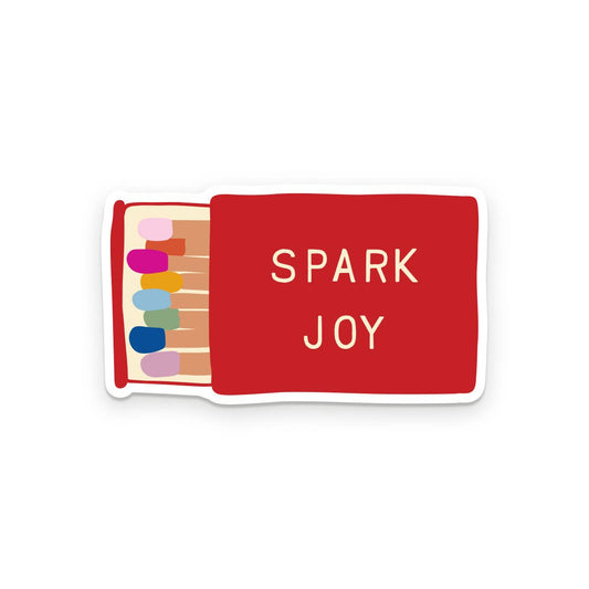 Spark Joy Vinyl Sticker - Purpose + Passion Boutique