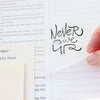 Spiral Bible™ Transparent Sticky Notes - Purpose + Passion Boutique
