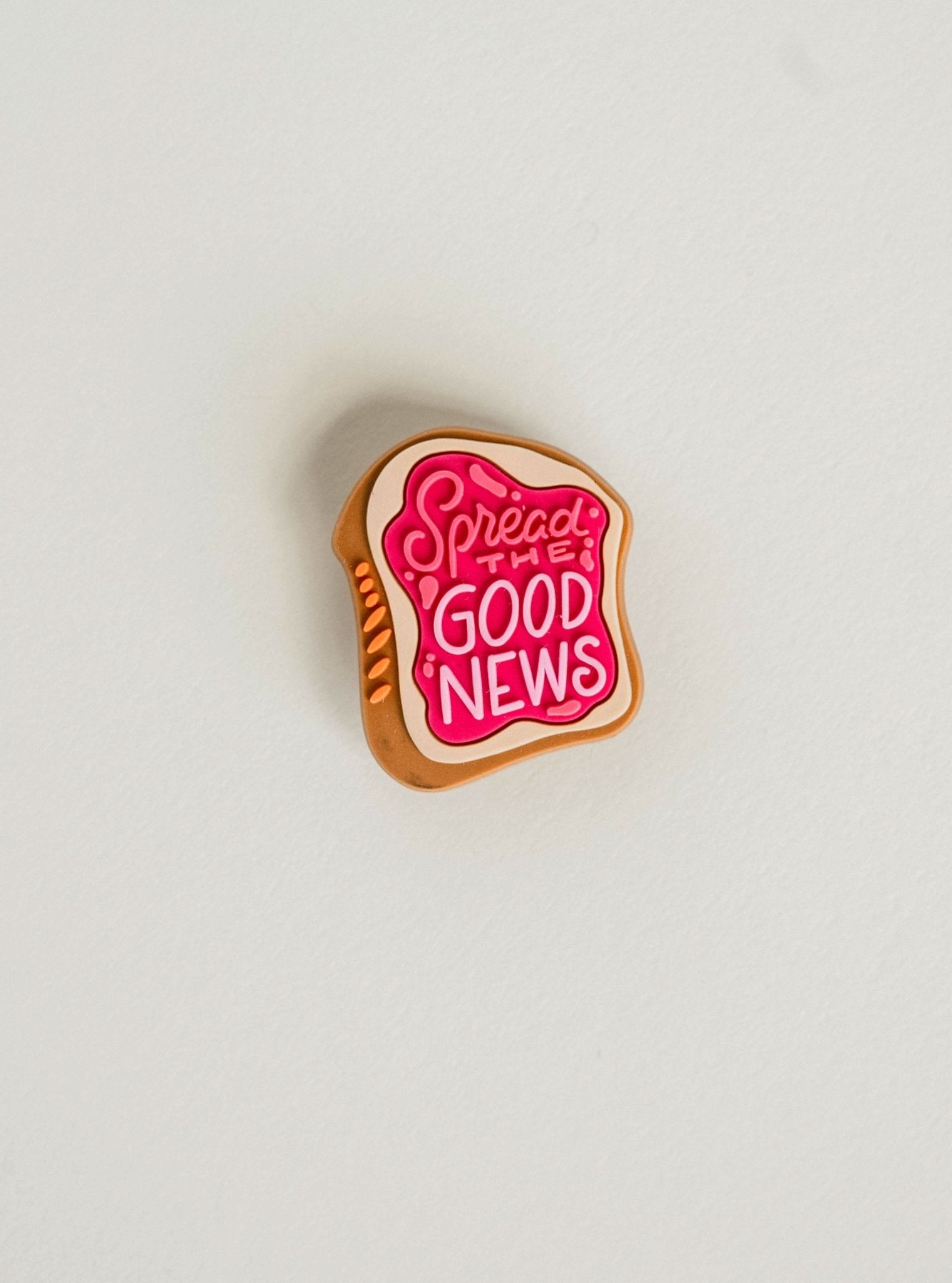 Spread The Good News Shoe Charm - Purpose + Passion Boutique