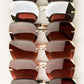 Square Sunglasses with Rhinestone Corners - Purpose + Passion Boutique